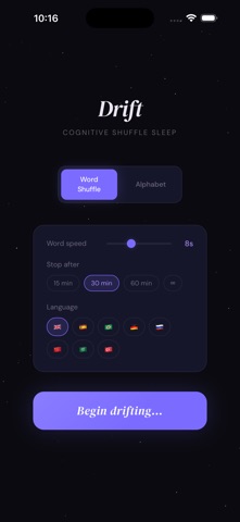 Cognitive Shuffle: Sleep Fast screenshot