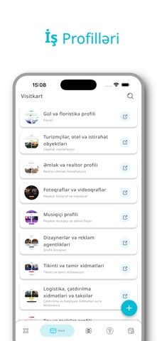 eVisitCard screenshot