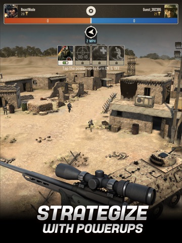 Sniper Battle: 3D War Shooter iPad screenshot