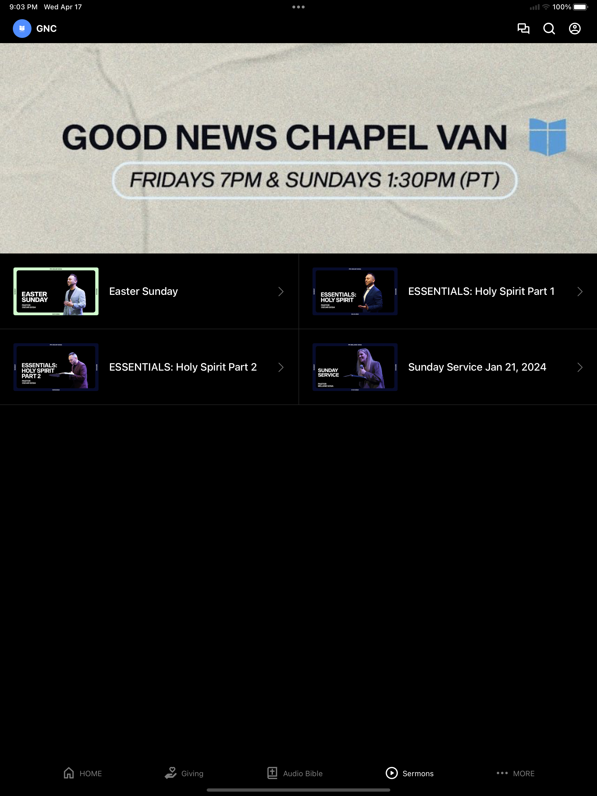 Good News Chapel Vancouver screenshot 5