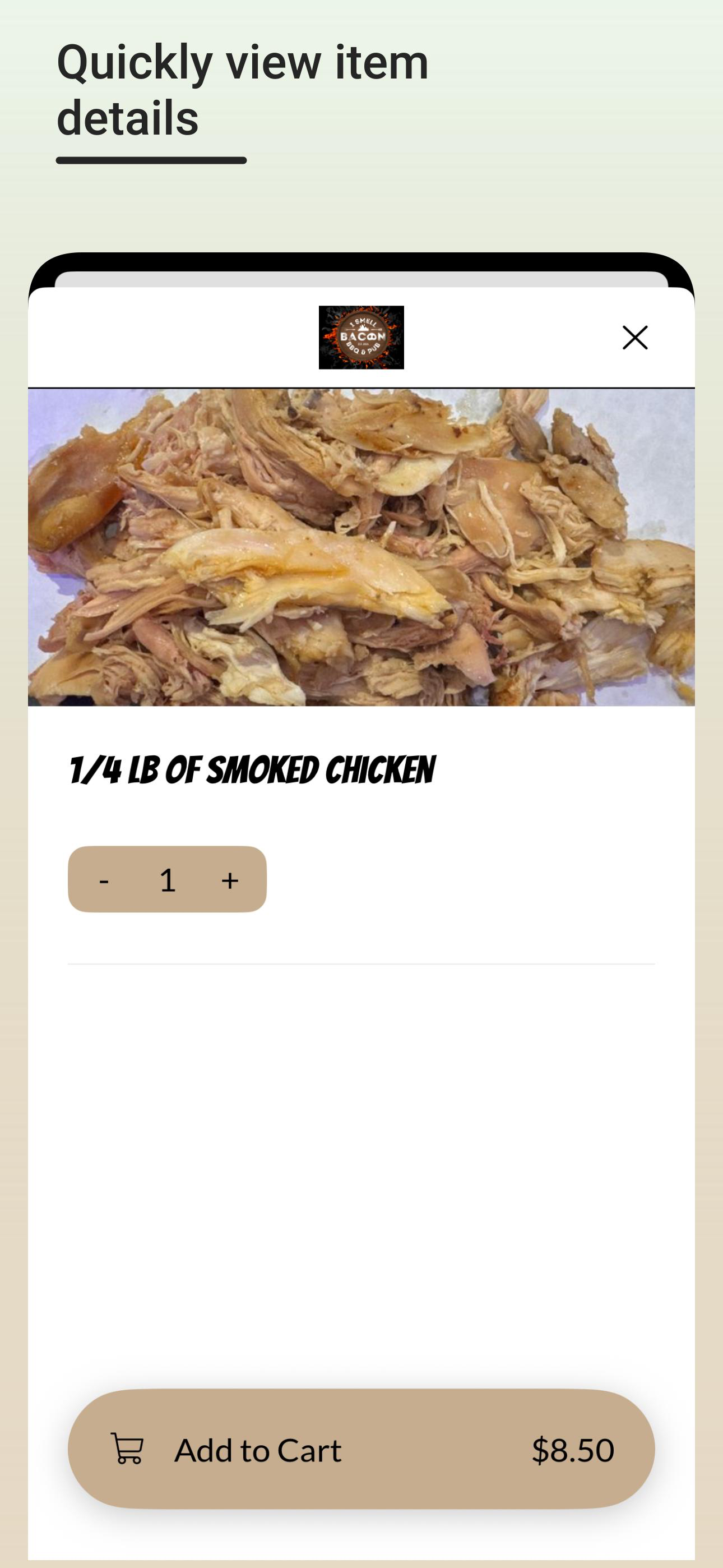 I Smell Bacon BBQ screenshot 6