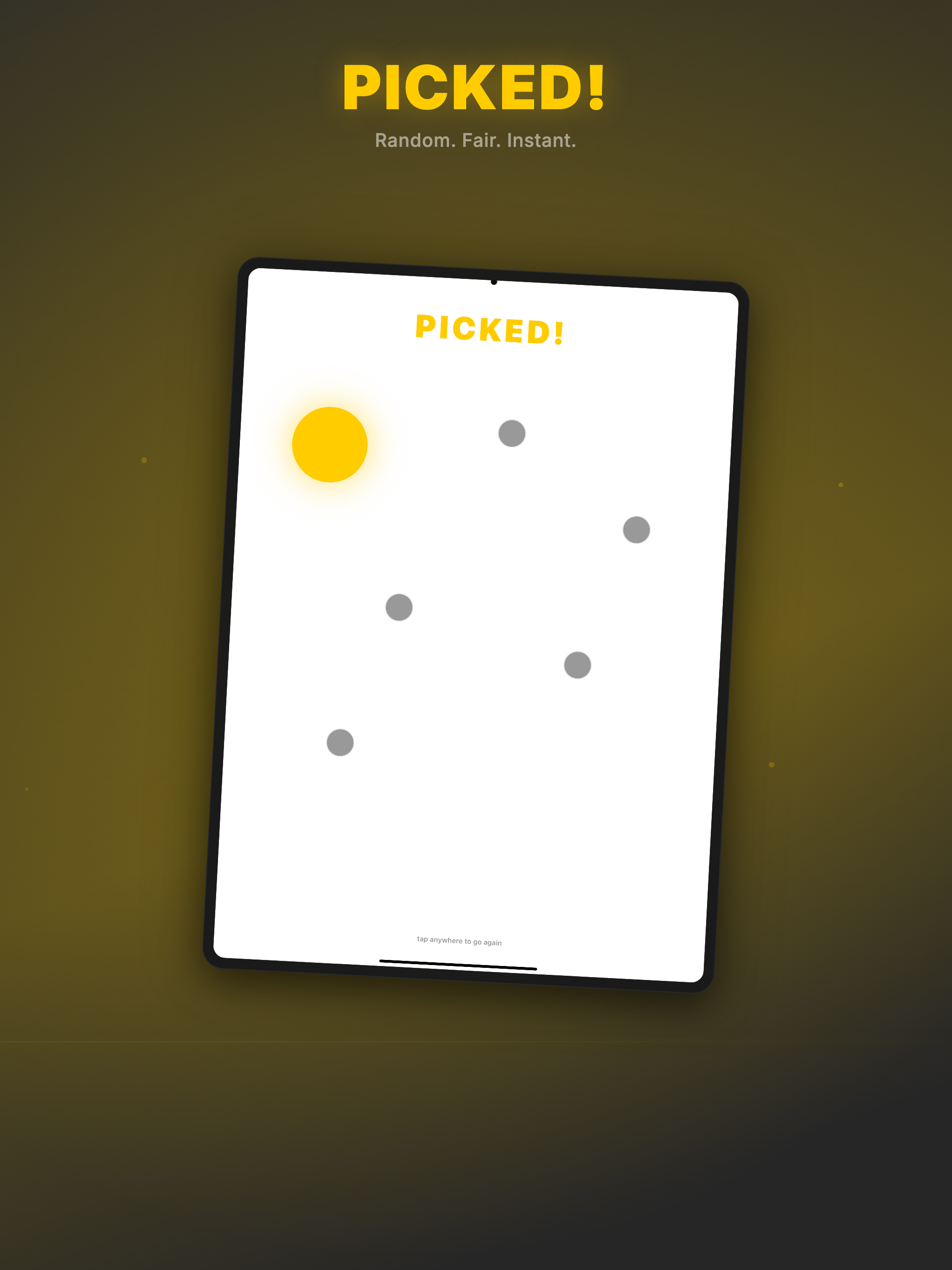 PickMe - Finger Chooser screenshot 6
