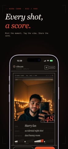 VibeCam: Aura Camera screenshot