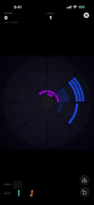 Radial Blocks screenshot 2