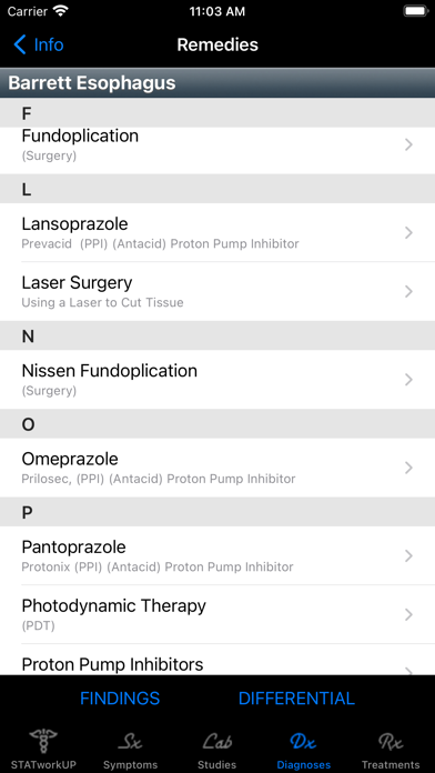 STATworkUP® DDx Clinical Guide iPhone screenshot 9 - Medical app