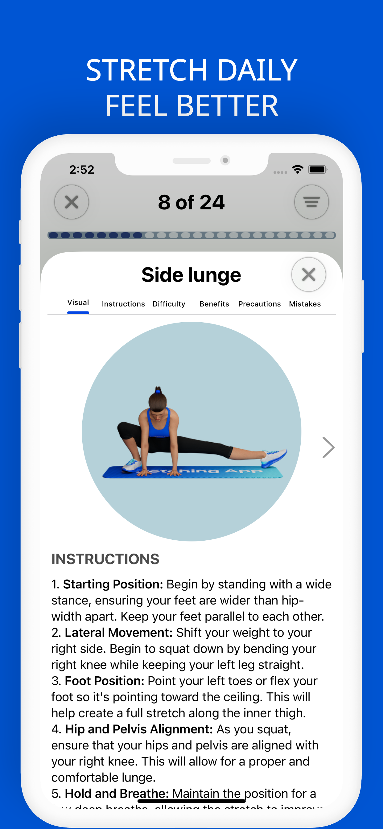 Stretching Flexibility Bend In