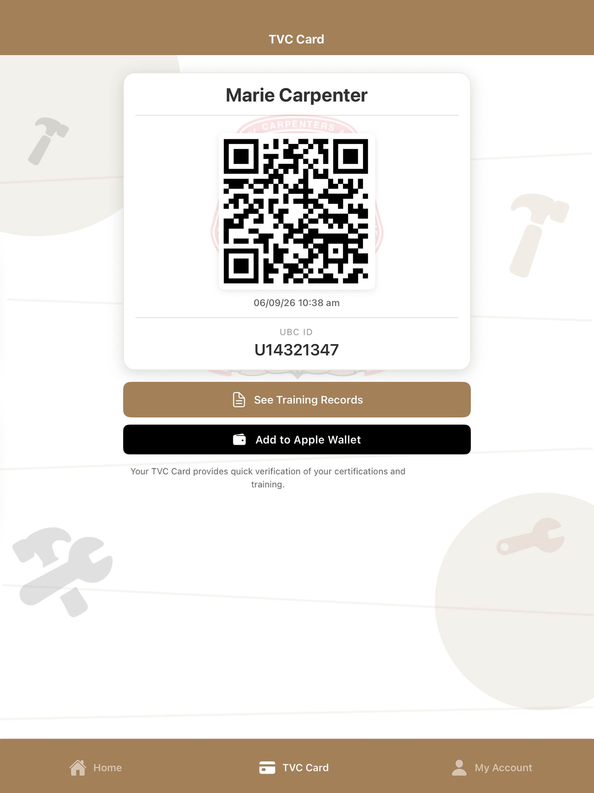 UBC Member Portal App screenshot 8