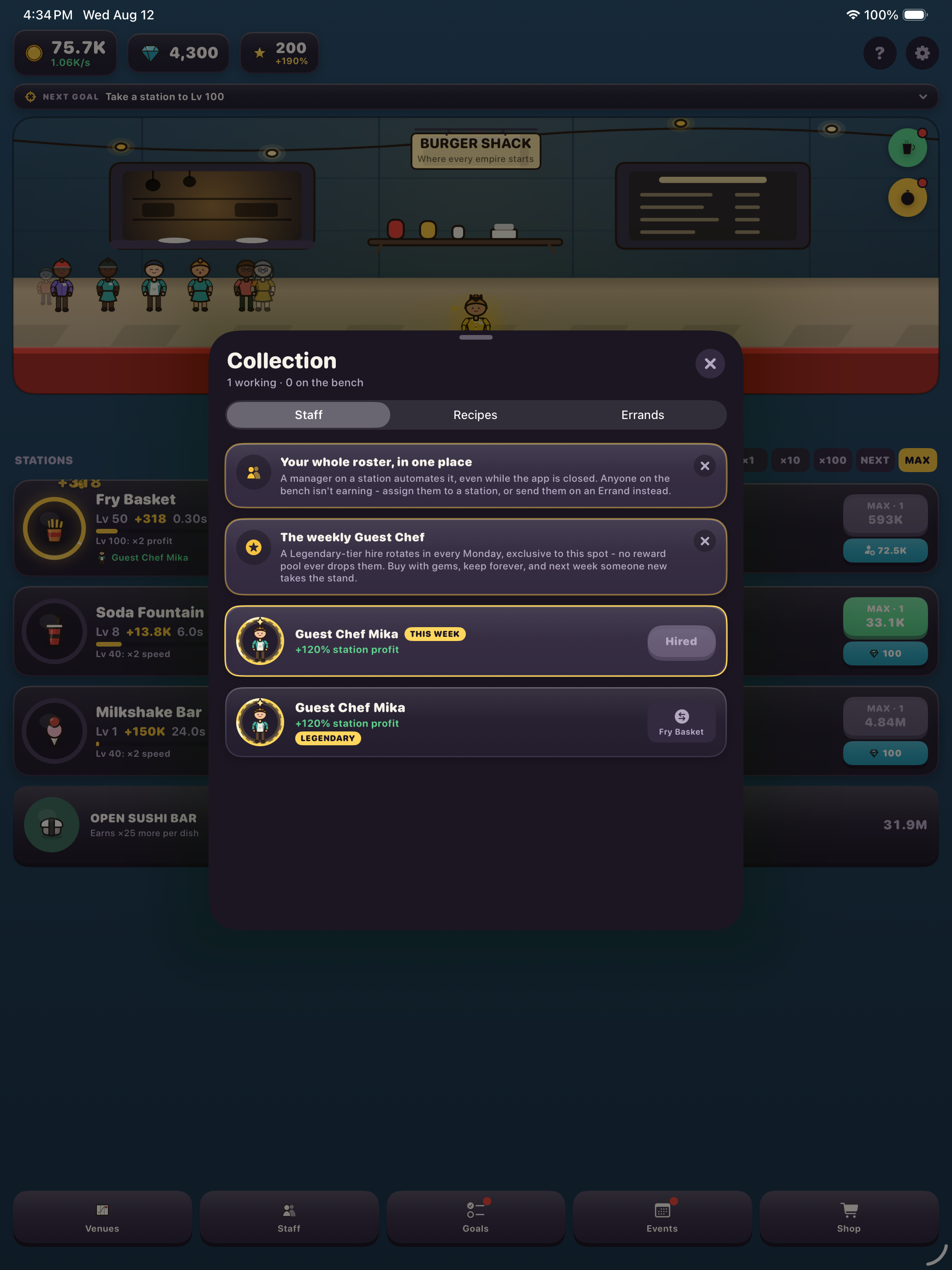 Clicker Food Court screenshot 8