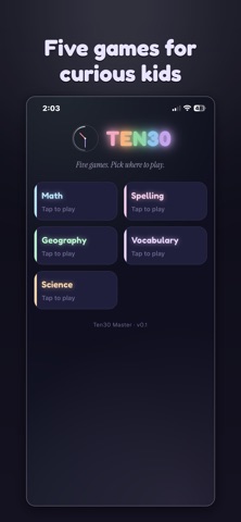 Ten30: Learning Quizzes Screenshot 4 of 5