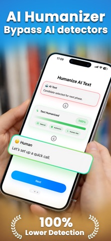 Ai humanizer: ZeroDetect Screenshot 1 of 4