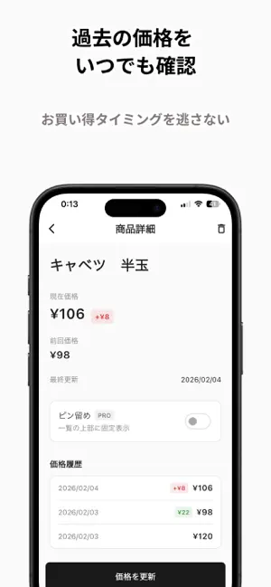 LastPrice - 価格記録 screenshot 2