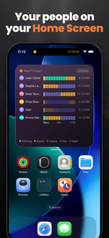Zoney Timezone & World Clock Screenshot 6 of 8