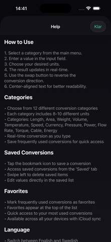 Unit Converter AWG screenshot