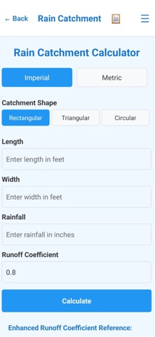 Water BoD-I-Y Calculator screenshot