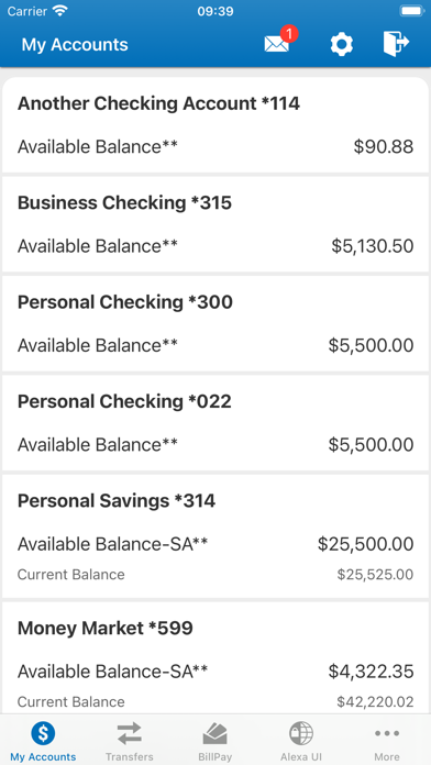 City National Bank of Florida Screenshot