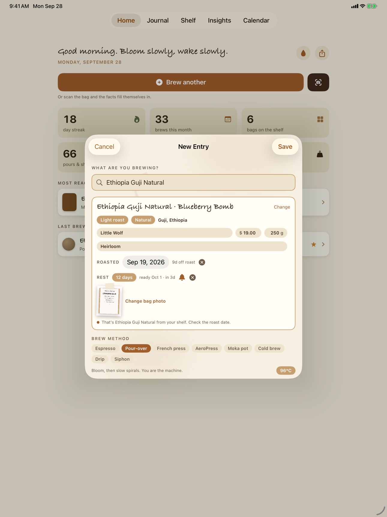 Screenshot 12 of CoffeeBuddy: Brew Journal