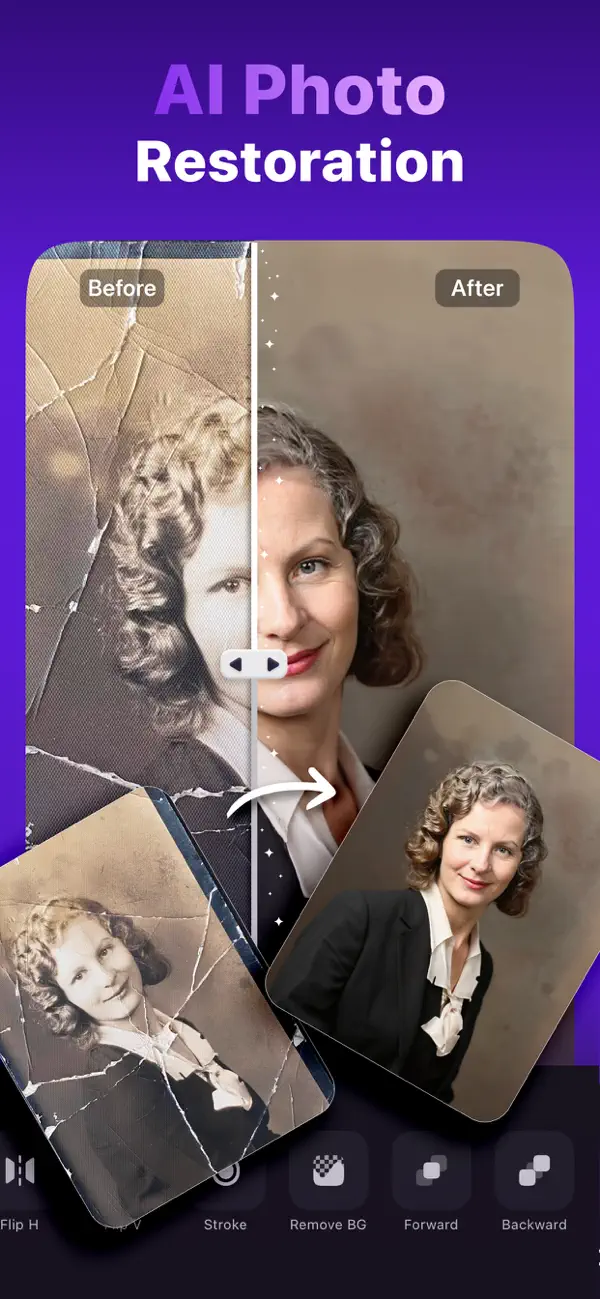 #5. AI Edit Photos: Goia (iOS) By: LUMINATION AI