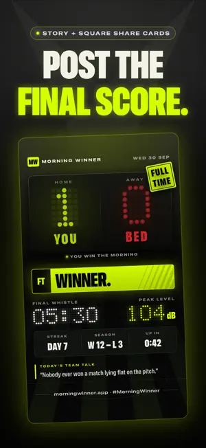 Morning Winner: You vs Bed screenshot 4