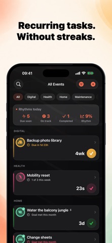 Takt: Recurring Task Tracker Screenshot 1 of 10