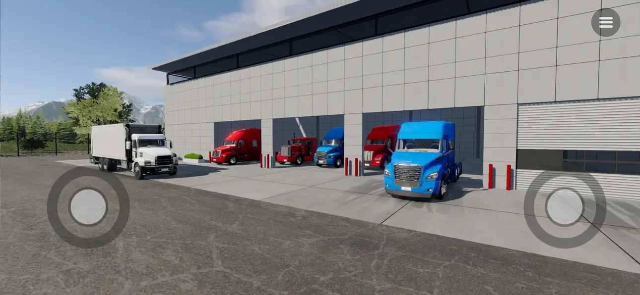 Truck Simulator Big Rigs Hack screenshot 3 - iOS game interface