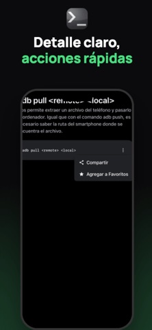 Appcommandline iPhone screenshot
