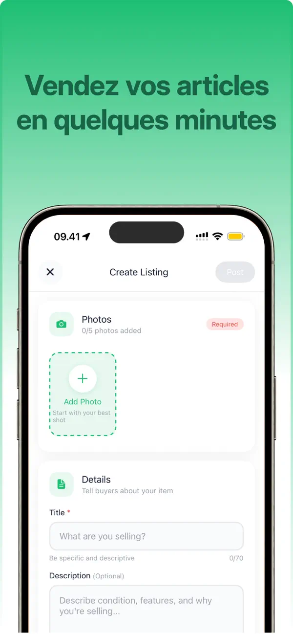 Screenshot #3 pour Buy and sell - Marketplace