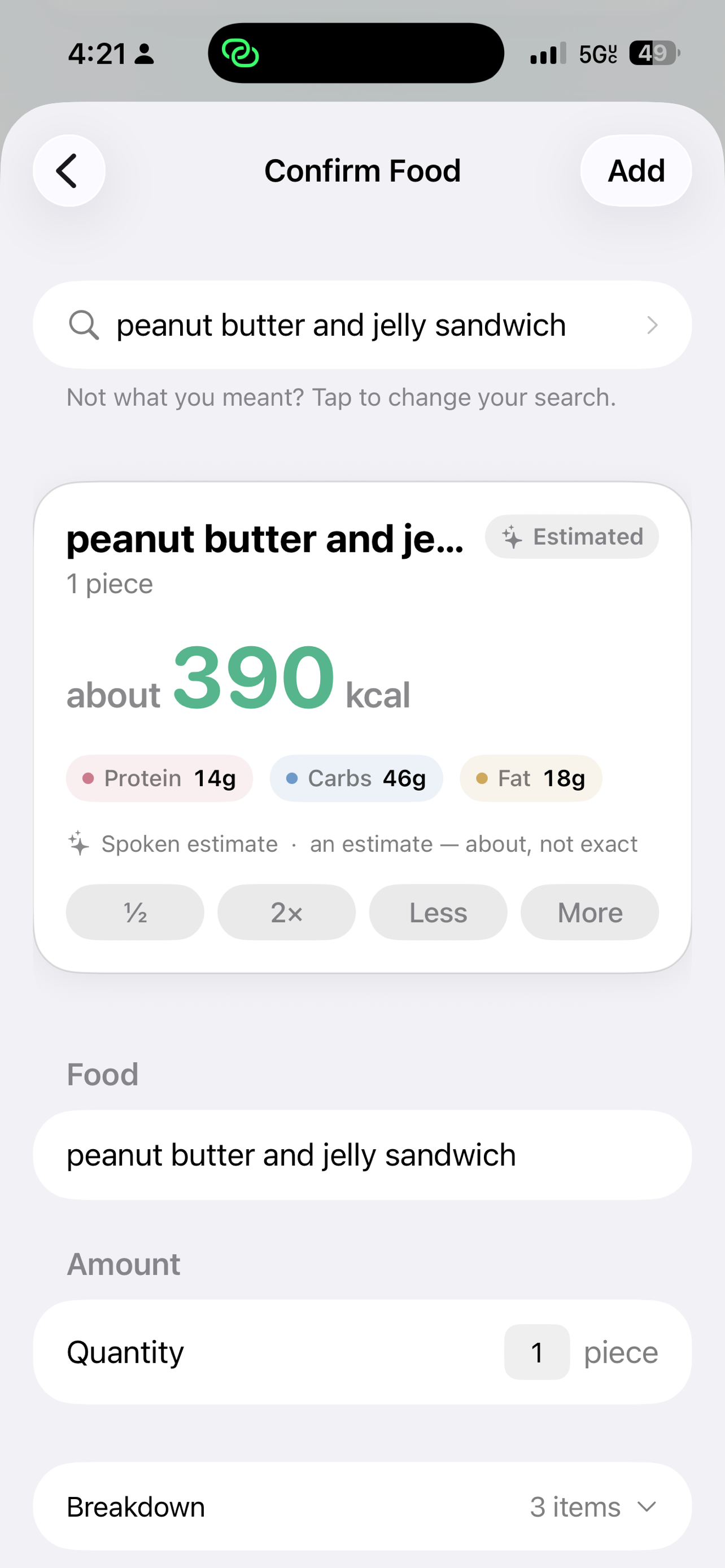 The Last Calorie Tracker