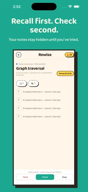 Rewise: Spaced Repetition screenshot 3