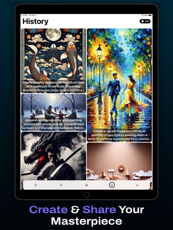 AI Art Generator-Image Creator iPad screenshot 5 - Graphics & Design app