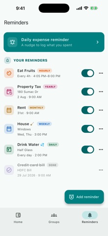 Expense Tracker: Budget & Save Screenshot 6 of 9