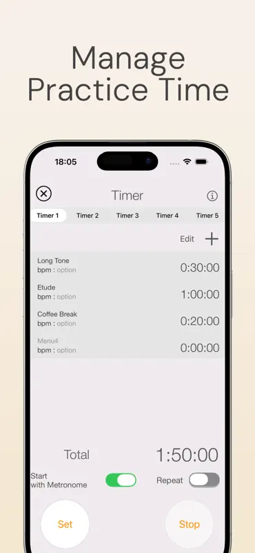 Smart Metronome & Tuner + screenshot 5 of 5