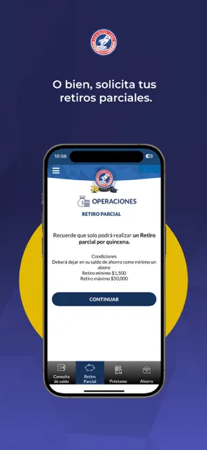 Caja SNTSS iPhone screenshot 5