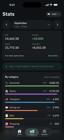 Wallet: Spending Tracker Screenshot 3 of 4