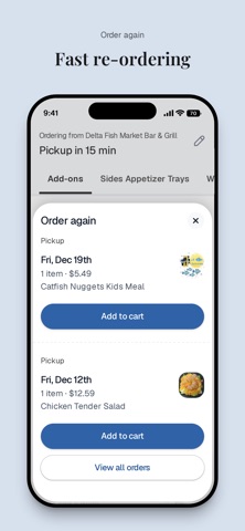 Delta Fish Market iPhone screenshot