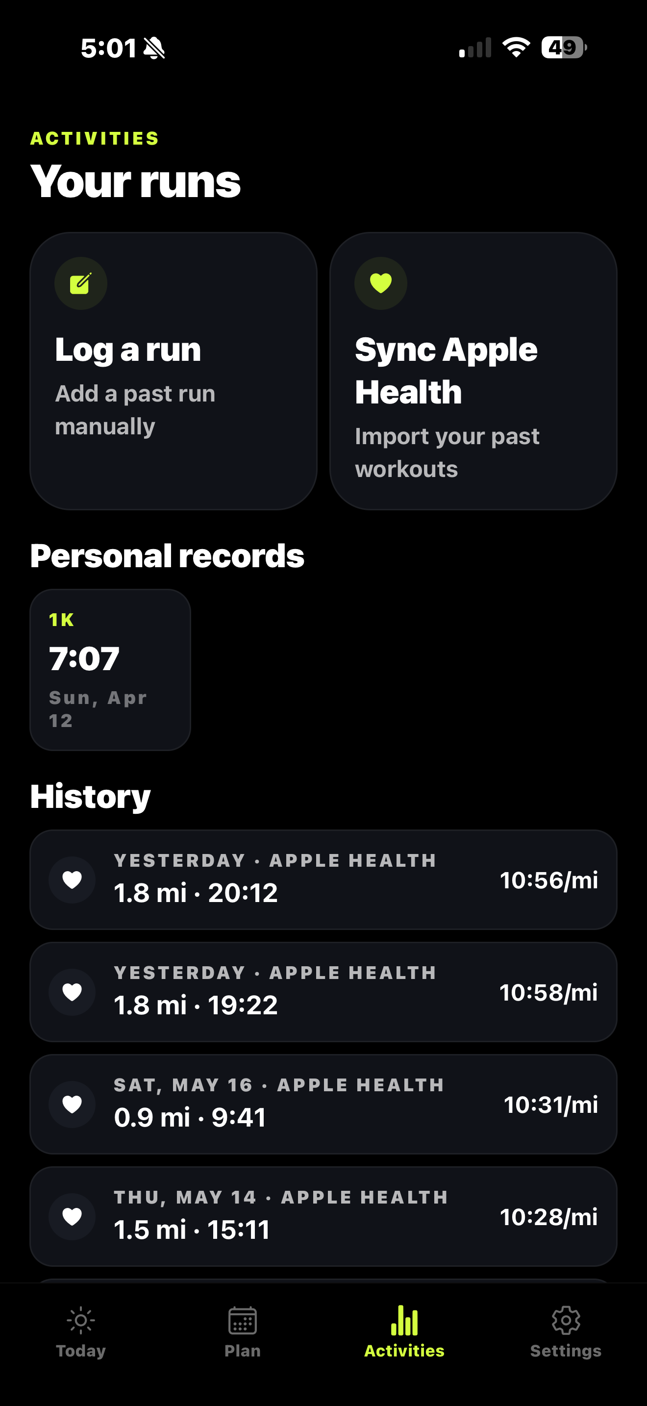Stride: AI Run Coach & GPS