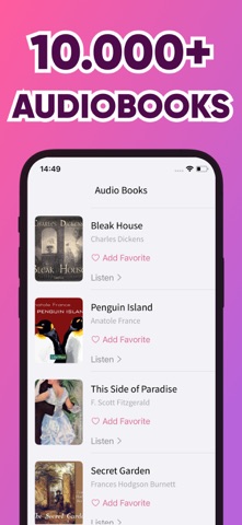 Librivox - Audio Books Stories iPhone screenshot