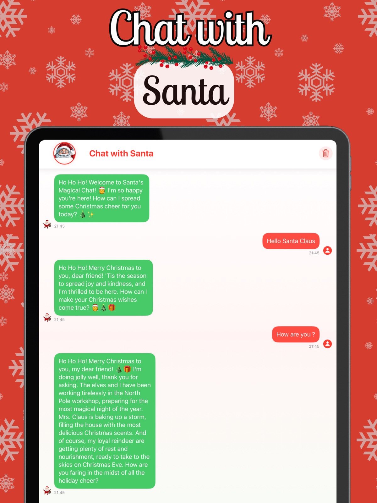 Where is the Santa? ipad screenshot 2