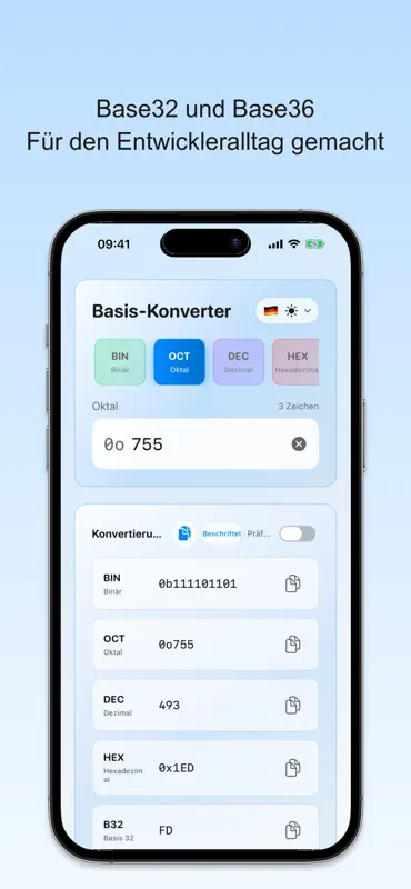 Radix Binär-Konverter screenshot 4 of 8