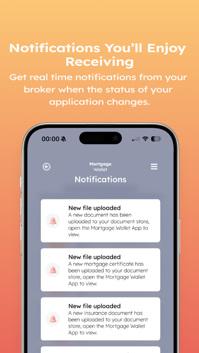 Mortgage Wallet Screenshot