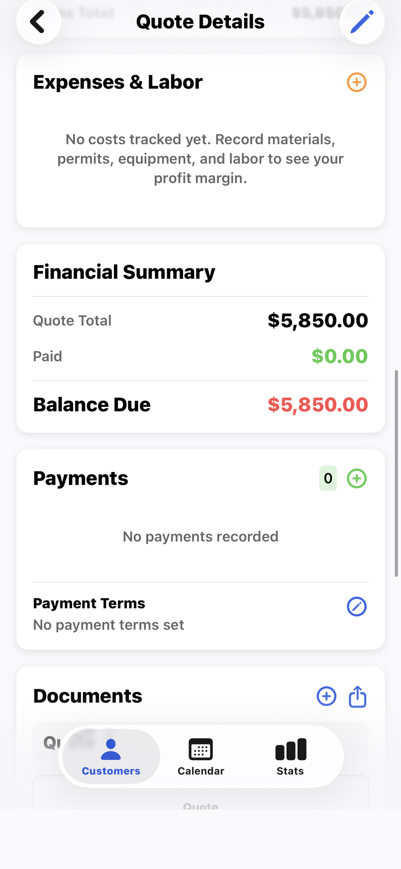 QuotePro: The Contractors App screenshot 6