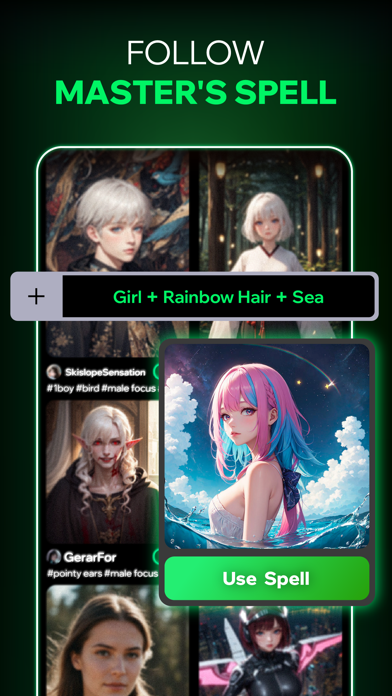 Spellai - AI Art Maker iPhone screenshot 8 - Photo & Video app