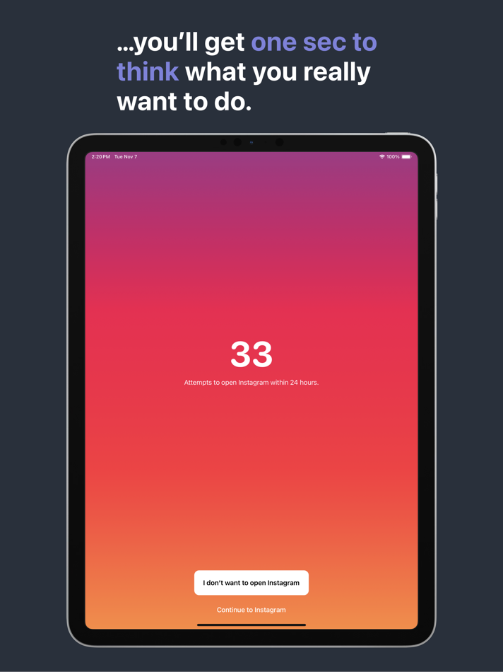 #3. one sec | screen time + focus (macOS) 由: riedel.wtf apps S.L.