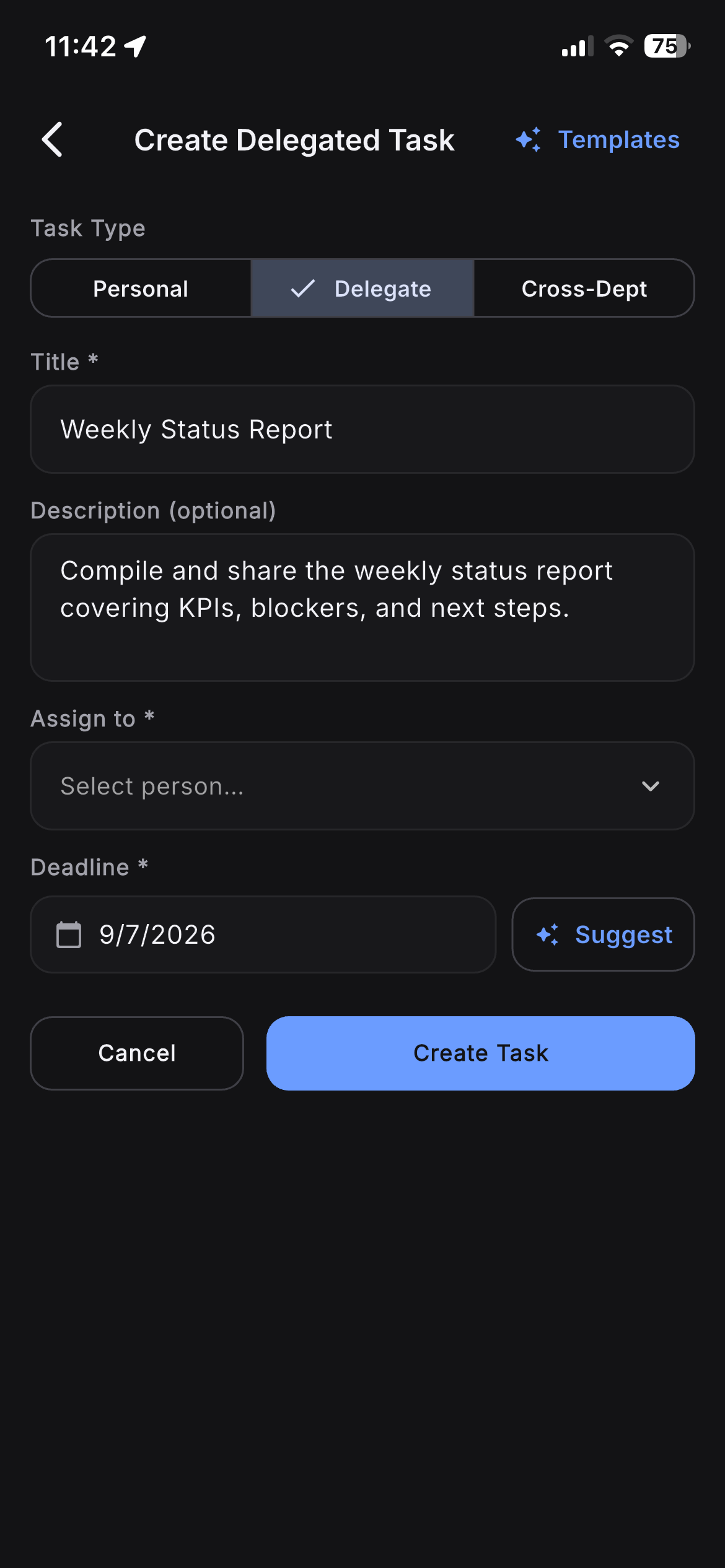 Productivity++ screenshot 3
