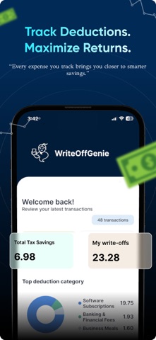 WriteOffGenie Screenshot 1 of 5