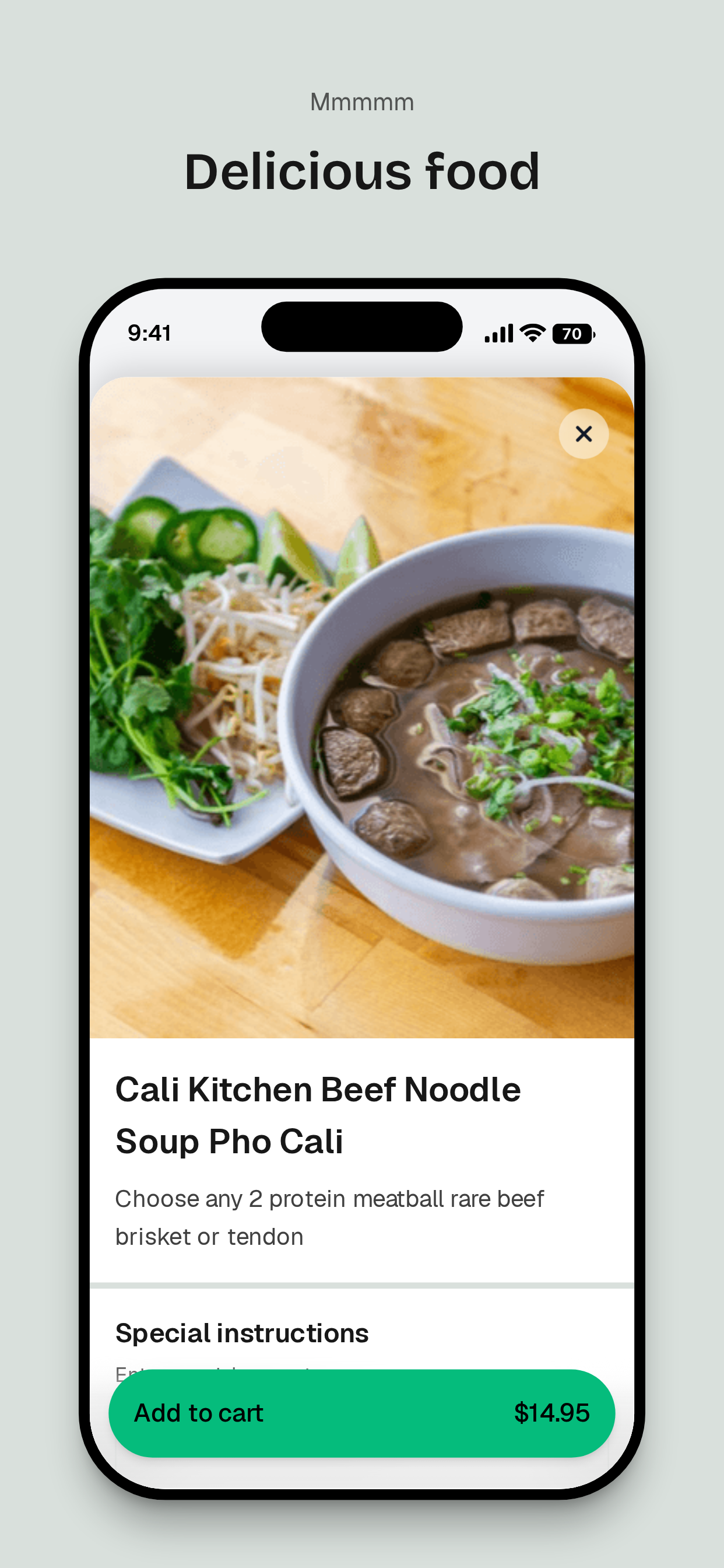 Cali Kitchen To Go App