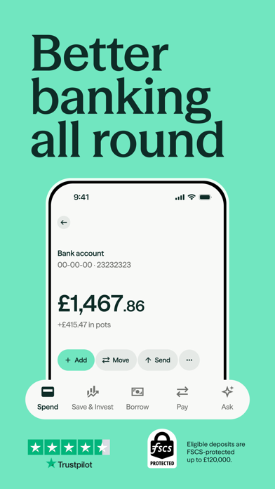 Zopa Bank – Mobile Banking iPhone screenshot 1