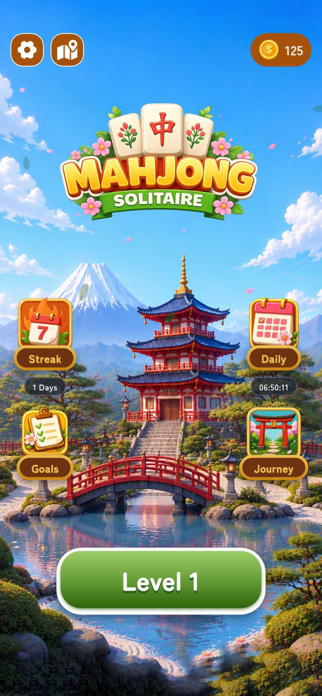 Mahjong: Tile Match Solitaire Screenshot 1 of 5