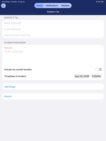 App screenshot