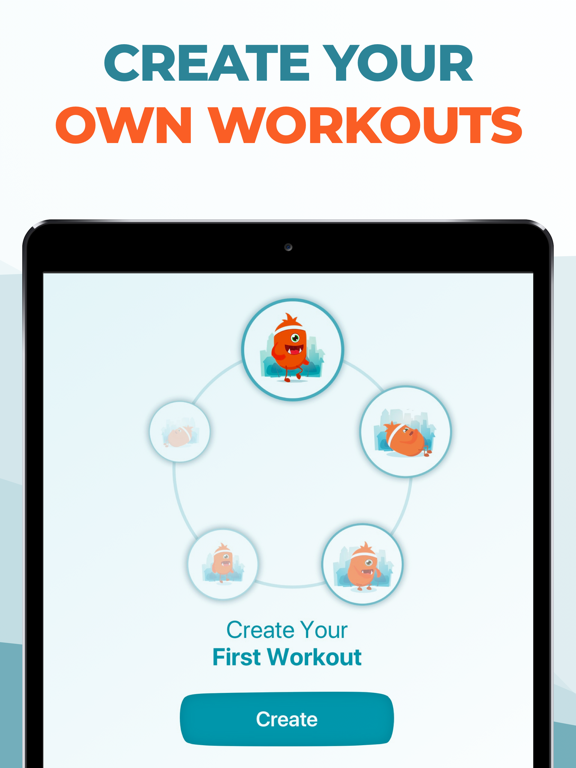 Fitness At Home Workouts App iPad screenshot