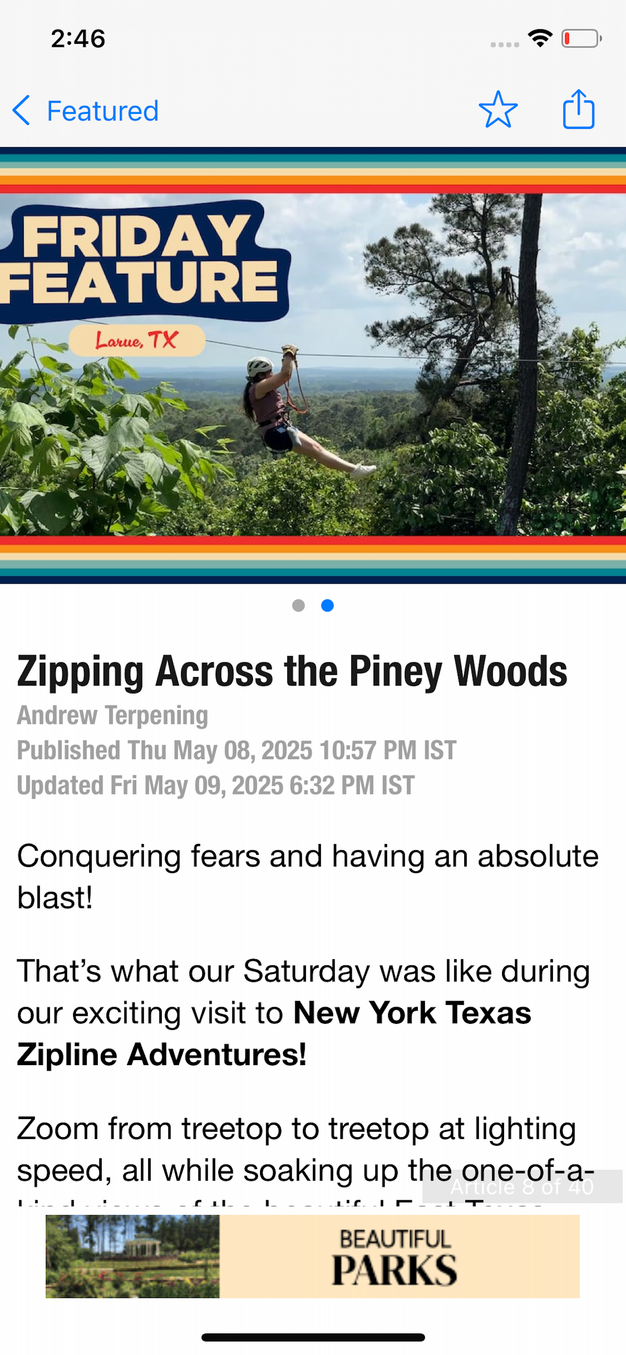 The East Texas Weekend screenshot 2